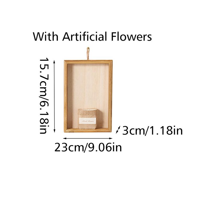 Подвесные цветочные украшения для гостиной Пластиковые настенные дверные поделки Искусственные растения Искусственные цветы Садовые украшения из дерева Украшения для дома