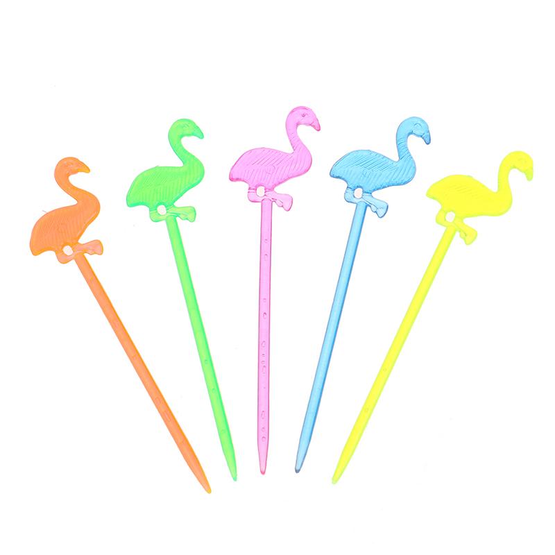 50шт фруктовая палочка пластиковая вилка вилка для кондитерских изделий многоразовая фруктовая десертная вилка для фруктов