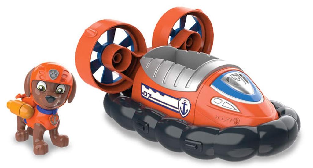 TAKARA TOMY Базовая машина Щенячьего патруля Zuma Hovercraft (с фигурой)