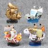 Фигурка One Piece Луффи THOUSAND SUNNY Going Merry Сборная модель лодки Пиратский корабль Декор Игрушки для мальчиков Подарок на день рождения для детей