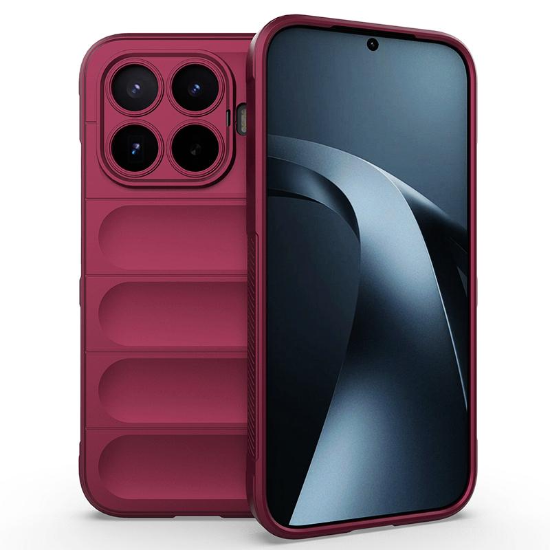 KEYSION Прочный противоударный матовый чехол для телефона Xiaomi 17T Pro 5G Противоскользящая мягкая силиконовая задняя крышка для телефона Xiaomi 17T 5G