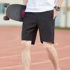 Мужские бриджи с пятью карманами, карман на молнии, ледяной шелк, быстросохнущие шорты, мужские спортивные штаны для бега