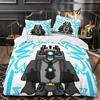 New 3D Game Skibidi Toilet Comfortable Duvet Quilt Cover Pillowcase Bedding Set Children Bedroom Decoration Home Textile