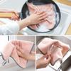 Мягкие кухонные полотенца для посуды, ткань из микрофибры, супер впитывающее подвесное полотенце для рук, кухонные инструменты