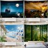 Ocean Forest Tapestry Office Living Room Decoration Home Wall Tapestry