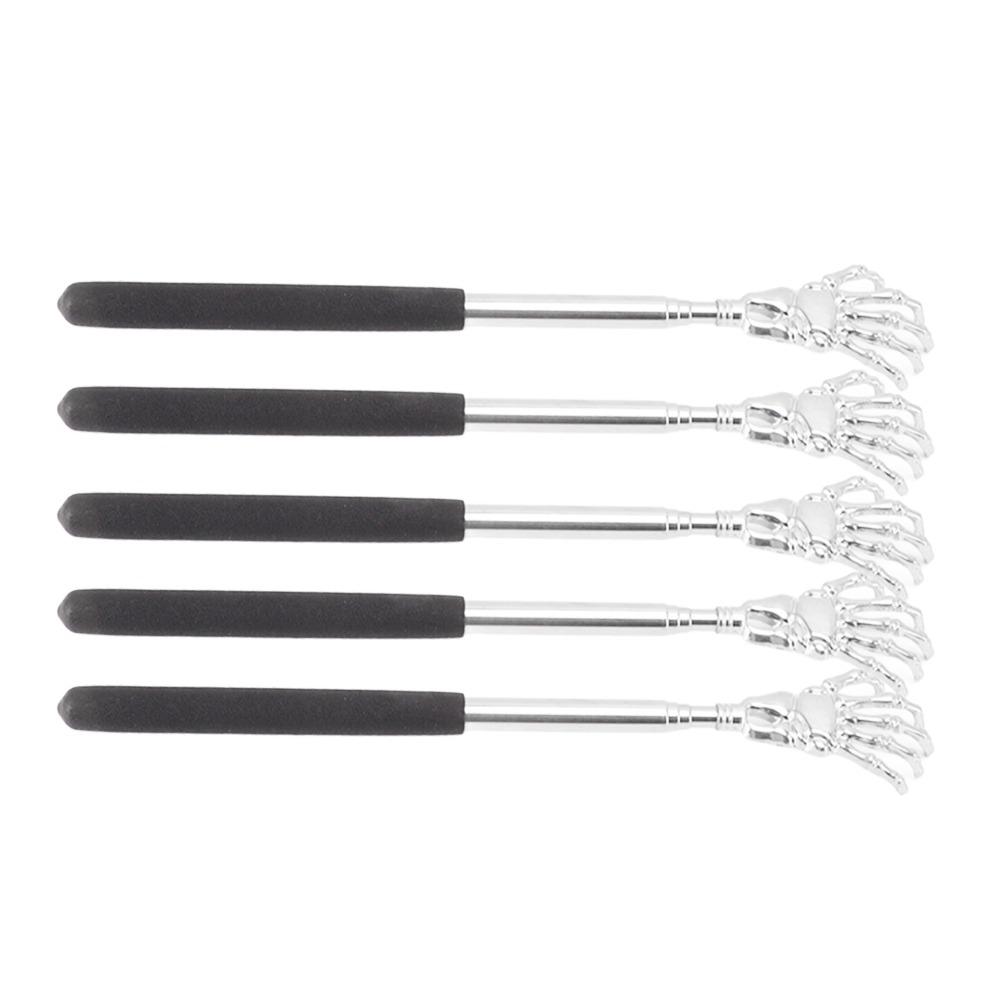 5Pcs Portable Back Massager Stainless Steel Body Massager Practical Back Scratcher Home Use
