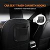 Автомобильный мусорный бак с крышкой, подвесной автомобильный органайзер для мусора, ящик для хранения, пластиковые мусорные баки, аксессуары для салона автомобиля