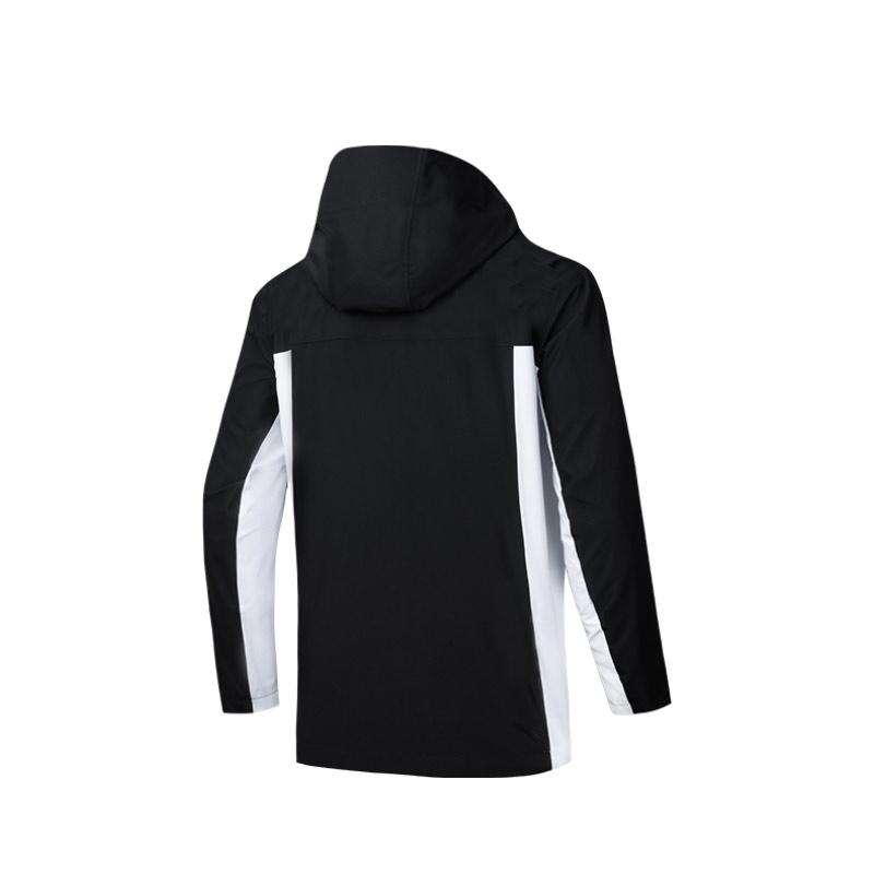 Anta Windbreaker Jacket Men's Black White 952437617-8