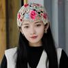 Вышитый головной убор Вязаная шерстяная шапка Полая модная универсальная шапка