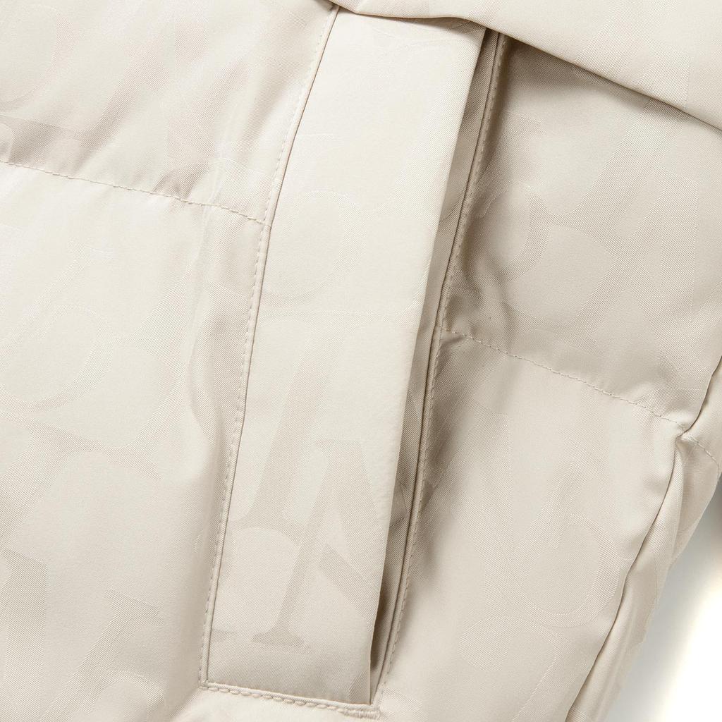 LiNing Спортивная трендовая серия Куртка пуховик с воротником-стойкой и молнией, цветной блок, унисекс верхняя одежда AYMV493-1