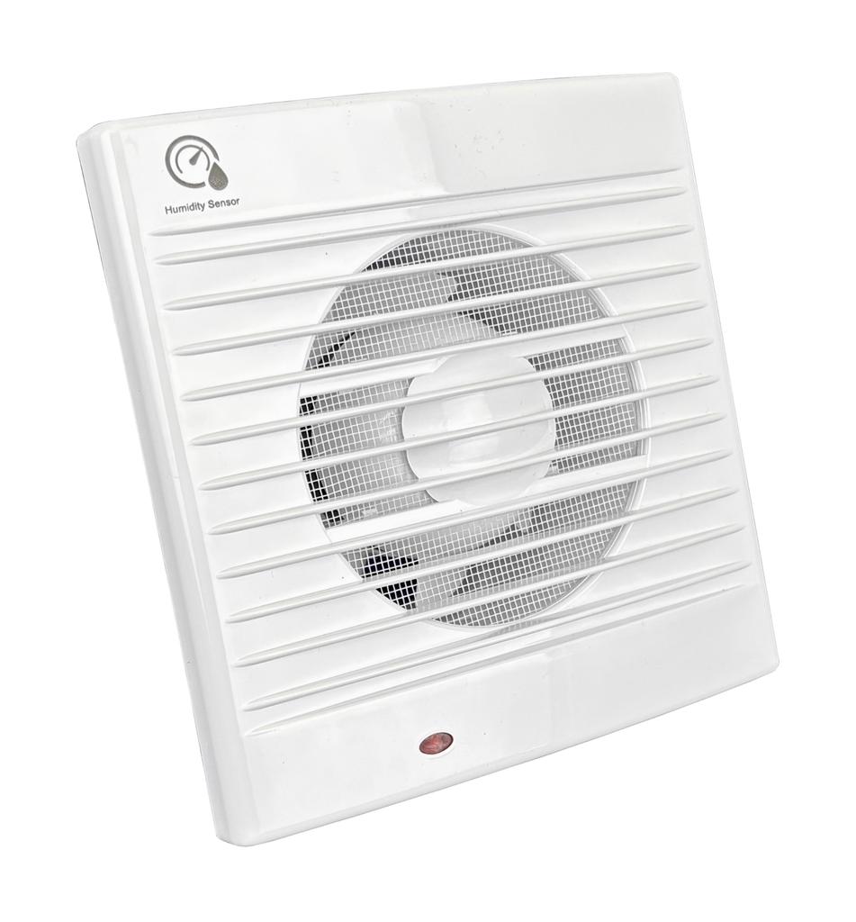 NORTADA HOKURO UKO WP-100 H bathroom fan with humidistat and timer, white