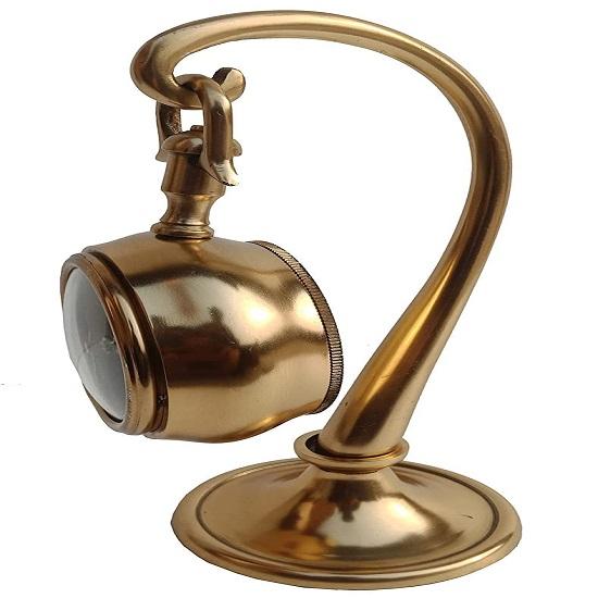 Часы из латуни округлой формы, настольные часы для домашнего офиса, кабинета, гостиной, декора, подарка