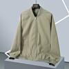 Jacket Men's Stand Up Collar Casual Versatile Loose Fashion Men's Jacket Solid Color Baseball Suit Men