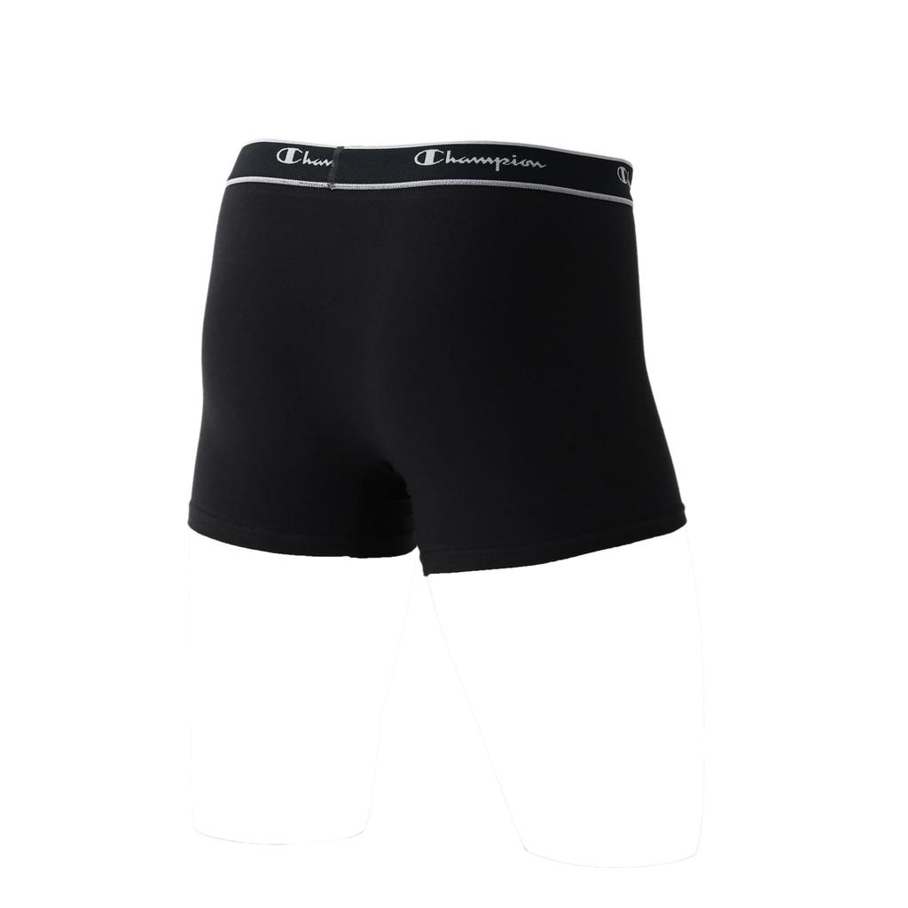 Champion Мужские боксеры-брифы дезодорирующие 5 шт. Размер M (5 упаковок) Антибактериальный, Дезодорирующий, Чистый, Эффект, Трусы, CM6ES702J, Мужские, Черный,