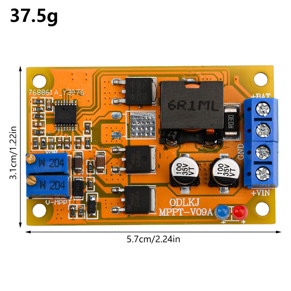 DC 8-18V 1A 6A 111W MPPT Solar Charge Controller Auto Switch 9V 11V 11V Solar Panel Regulator with Anti-reverse Protection