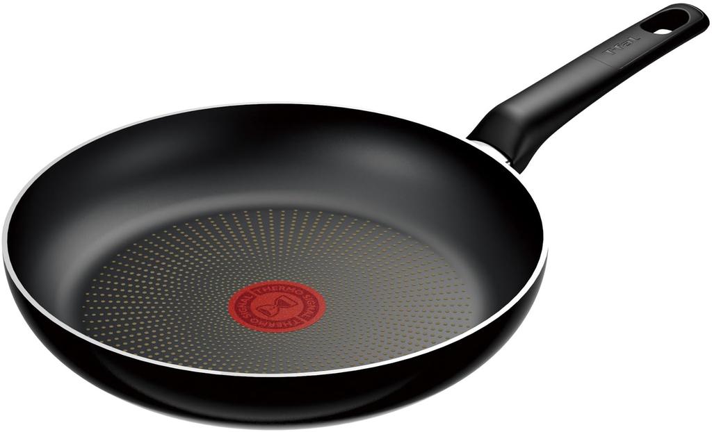 Tefal Frying For Gas Fire Free of Harmful Substances Such As Titanium Intense Frying Black D53004 Pan, 24cm, Only, PFOA, Non-stick, Long-lasting "Hard