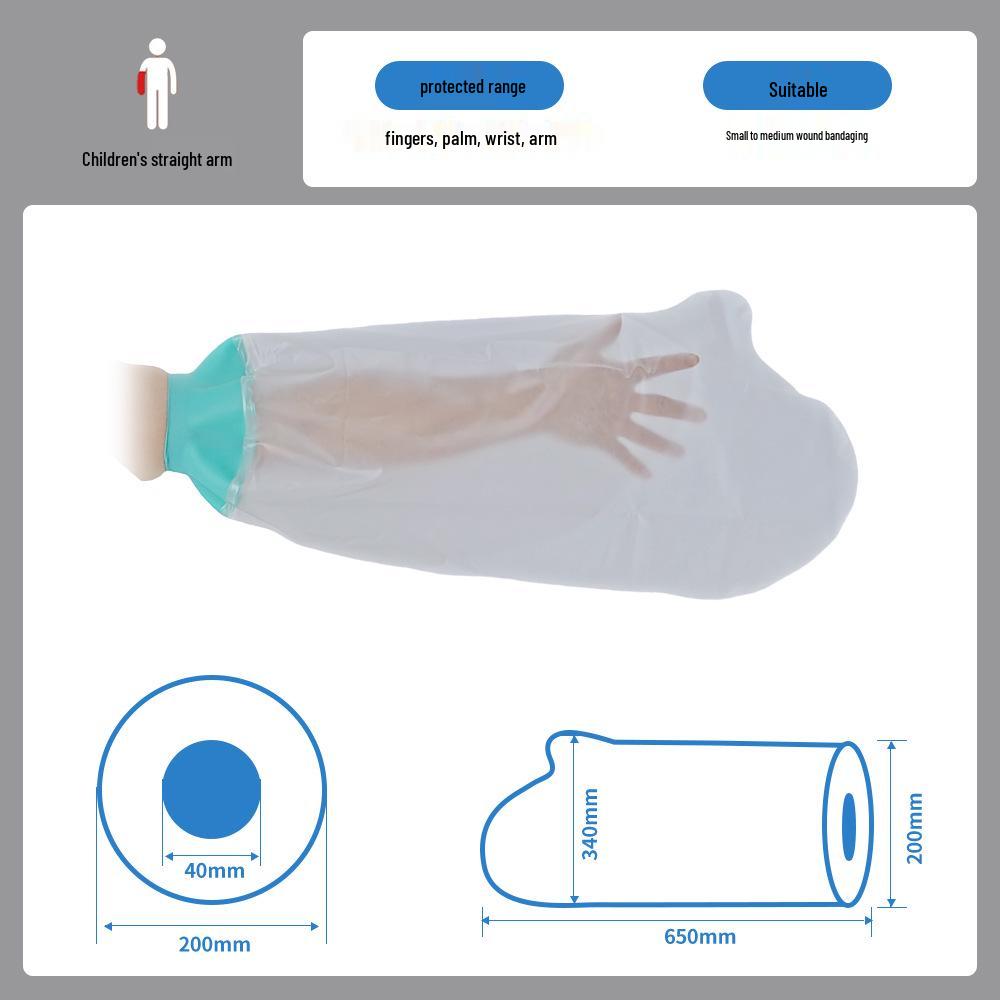 Водонепроницаемый чехол для душа для защиты гипса или PICC-катетера