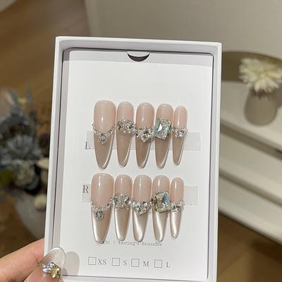 Чисто ручная работа мигающий атмосферный боковой свет кошачий глаз качество K9 конский глаз носить броню