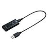 SANWA SUPPLY USB-аудиоадаптер (для 4-полюсных гарнитур) ММ-ADUSB4