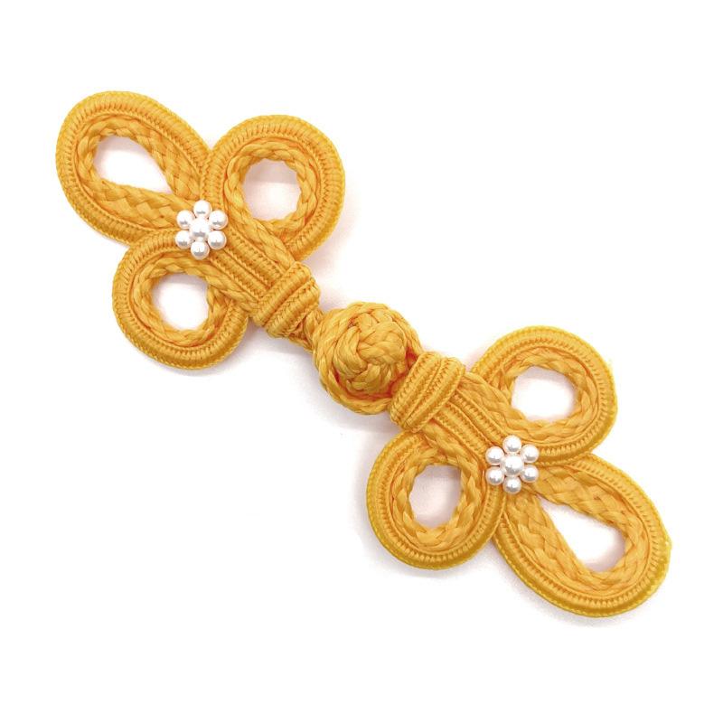 1 шт. Китайский узел в китайском стиле с цветком сливы, сделай сам, аксессуары для одежды ханьфу, ручная работа, пуговица для ципао, жемчуг