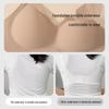 Changjie Recommended: Shu Chang Women's Invisible Seamless Bra - Light, Breathable, and Nude Tone.