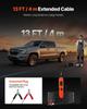 Automotive Circuit Tester, 6 - 36 DCV Power Circuit Probe Tester with LED Screen and Lighting, Automotive Power Tester Probe with 13 ft / 4 m Cable,