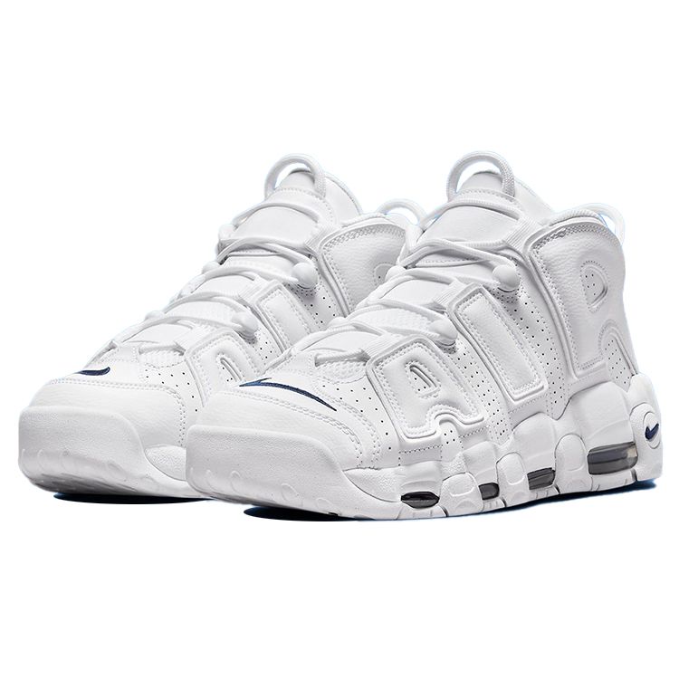 Nike Мужские кроссовки Air More Uptempo White Midnight Navy DH8011-100