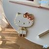 Sanrio High Beauty Hello Kitty 3D Складное Зеркало Портативное Ручное Зеркало для Макияжа Каваи Мультяшный Аниме Стиль Зеркало Подарок Девочке