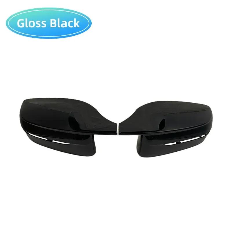 For BMW 3 4 5 7 Series G30 G38 Bright Black Side Wing Rearview Mirror cover caps G20 G21 G28 G22 G11 G12 M4 style LHD RHD