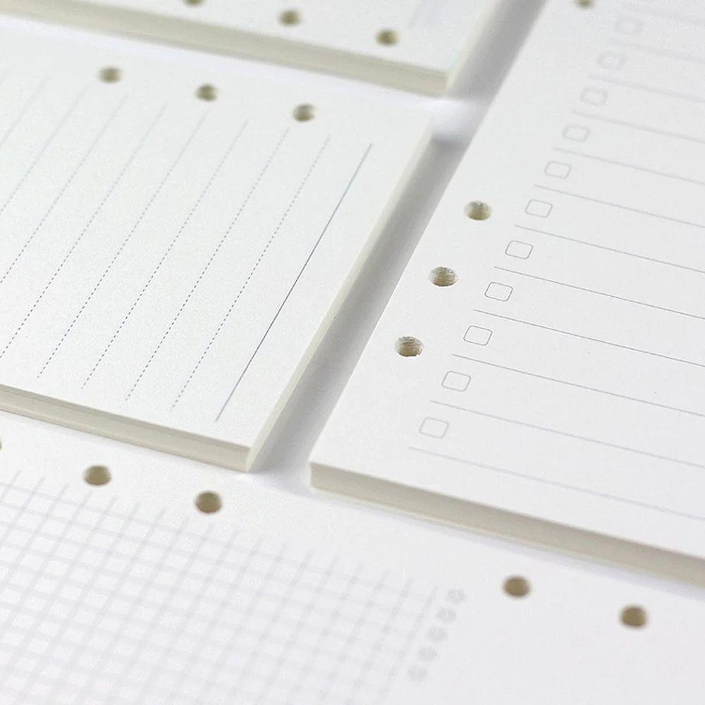 Line A5 A6 A7 45 Sheets Dot Loose Leaf Inner Page Paper Refill Binder Inside Page Notebook Refill
