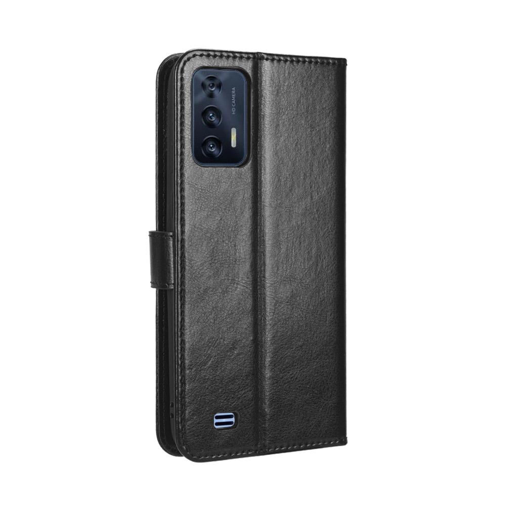 Кошелек-чехол для Oukitel C31 с подставкой и слотами для карт – Ударопрочный, пылезащитный, деловой, сверхпрочный, флип-чехол из кожи