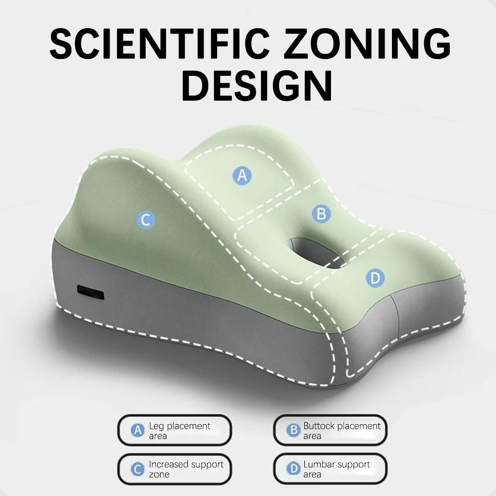 Эргономичная взрослая поясничная подушка-подушка для пар, для ходьбы, для поддержки, для подъема бедер, подушка-подушка для живота, поясничная поддержка для автомобиля