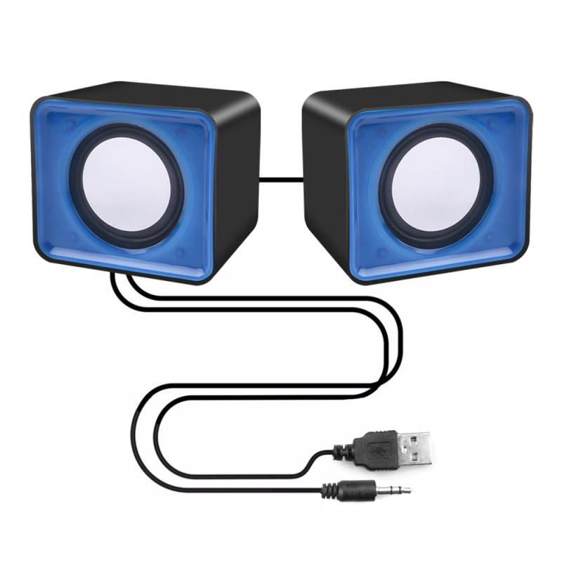 USB-музыкальные колонки, мини-музыкальные стереодинамики для мультимедийного настольного компьютера, ноутбука