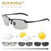 Photochromic Polarized Sunglasses Driving Glasses Aviator Driver's Goggles Sunglasses for Men