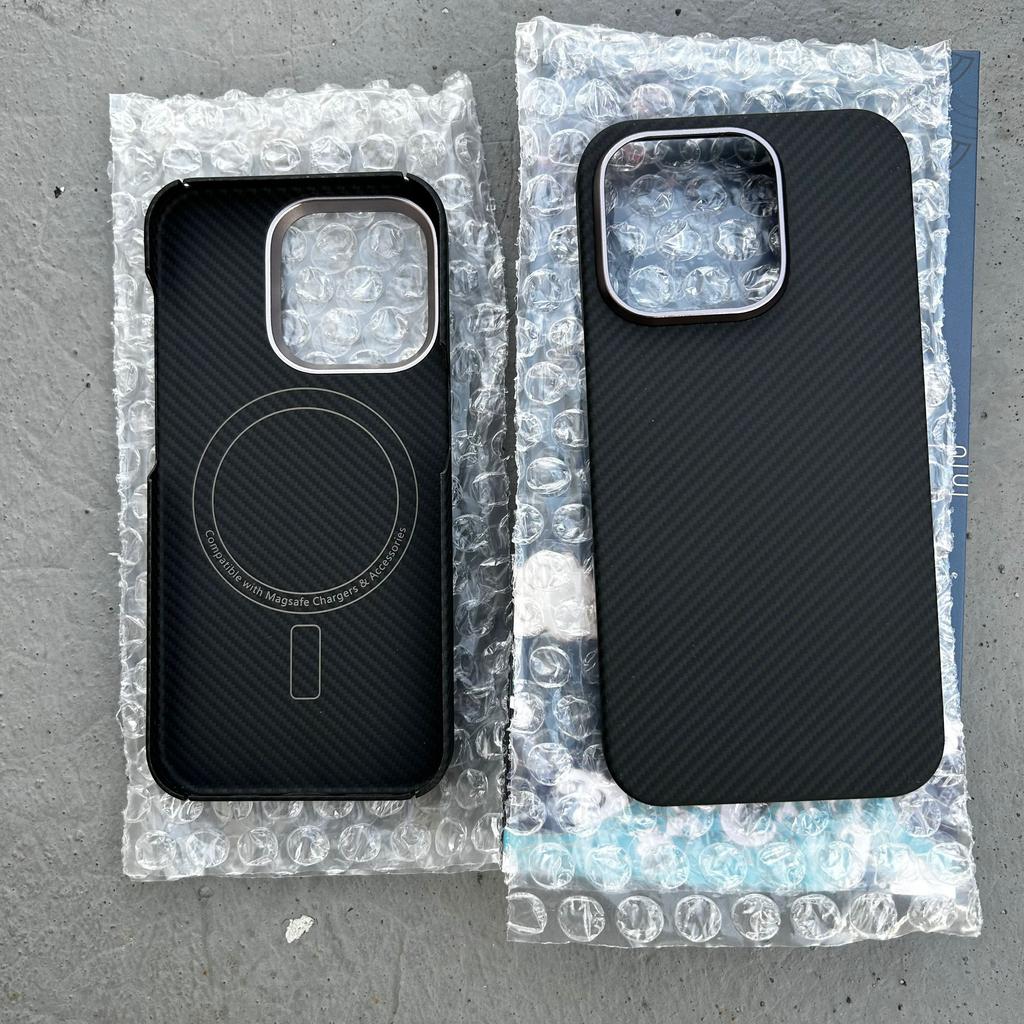 Углеродное волокно 600D для IPhone 16 15 14 Pro Max Защита объектива Арамидное волокно Чехол для телефона I14 I15 I16 С магнитным чехлом Magsafe