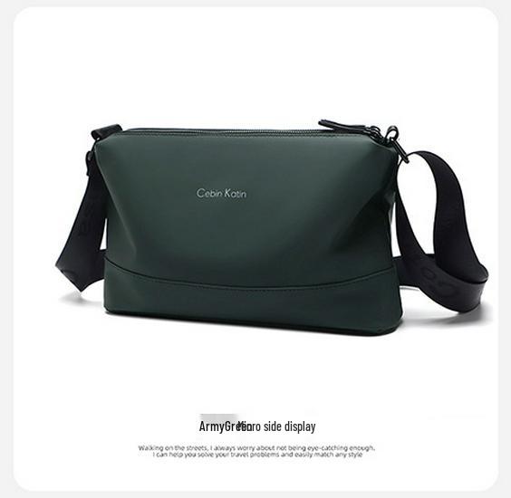 2025 Мужская Модная Сумка Кроссбоди в Корейском Стиле: Повседневный, Вместительный Рюкзак через плечо с несколькими отделениями