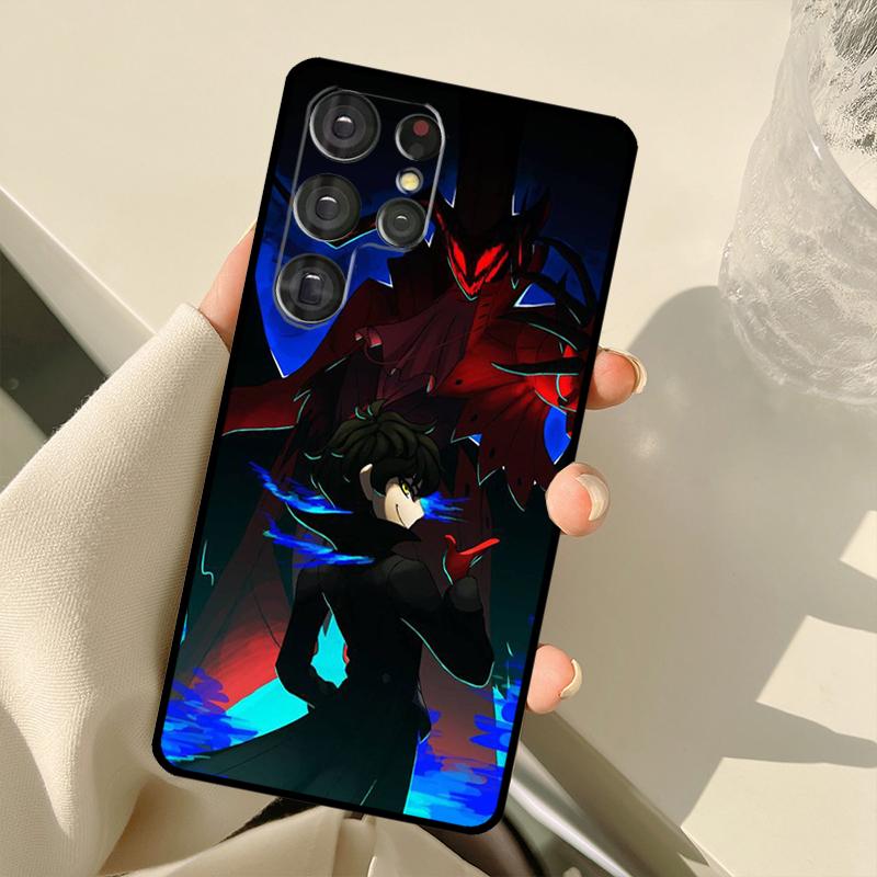 Persona 5 Case For Samsung Galaxy S22 Ultra S20 FE Note 20 Note 10 S8 S9 S10 Plus S21 Ultra Cover