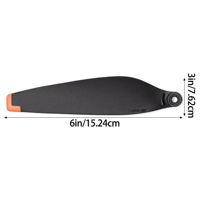 2 Pair Propellers Noise Reduction Quadcopter  Propellers with Screws for Replacement UAV Accessories