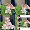 Adorable Plush Fox Keychain Pendant Soft Stuffed Animal Toy For Kids And Adults