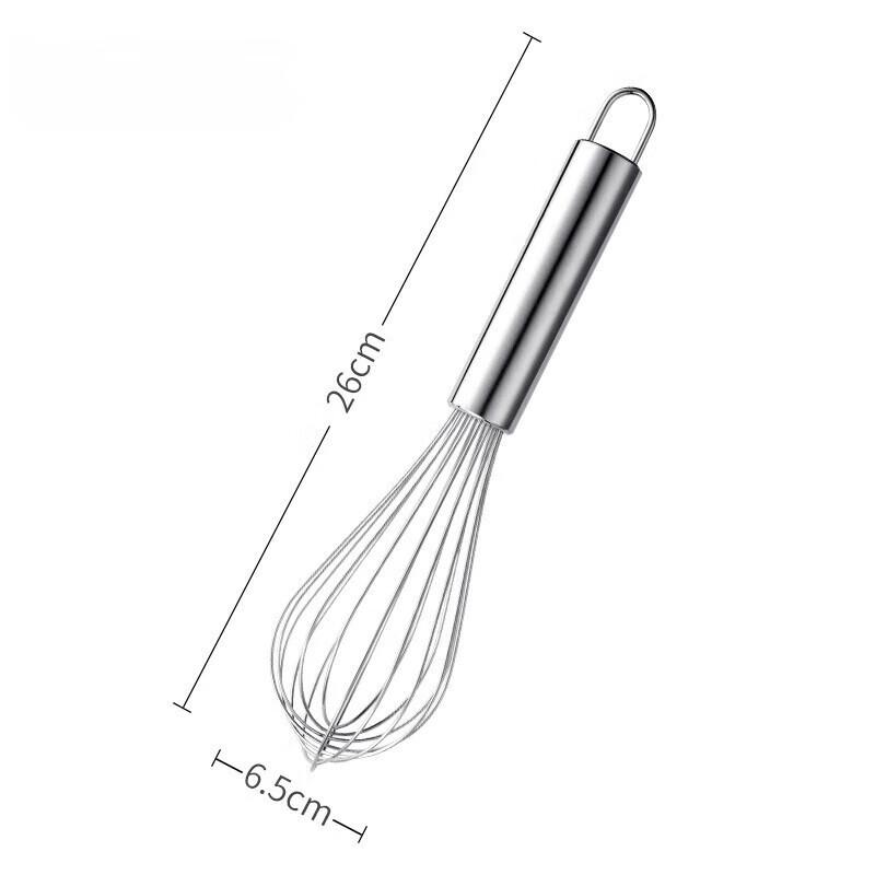 ZISIZ Manual Stainless Steel Egg Whisk
