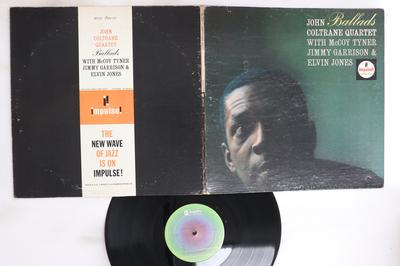 Виниловая пластинка JOHN COLTRANE - Ballads AS32 IMPULSE 1976 США Джаз Б/у