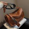 Vintage Shoulder Bag For Women PU Leather Pillow Bag Luxury Style Crossbody Bag Lady Messenger Bag Ladies Tote Purse CLE