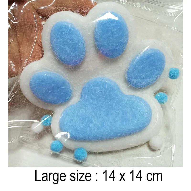 Jumbo Soft Squishy Cat Paw Stress Relief Toy, Extra Large Sensory Fidget Toys For Kids Adults Anxiety Relaxation Squeeze Gift