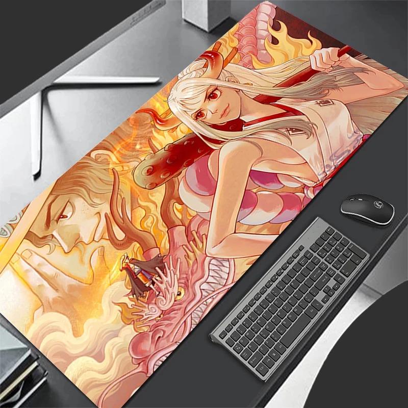 New Mouse Pad Larger XXL Speed Mini Pc Computer Keyboard Pads Desk Mat Gaming Accessories Home One Piece Yamato Mousepad