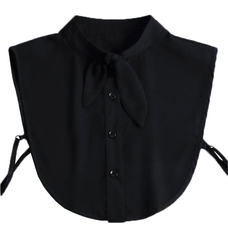 Fashion Half Shirt Style Fake Collar for Women Stand Detachable Collar Fake Girls Vintage Lace Ladies False Blouse Collar Decor
