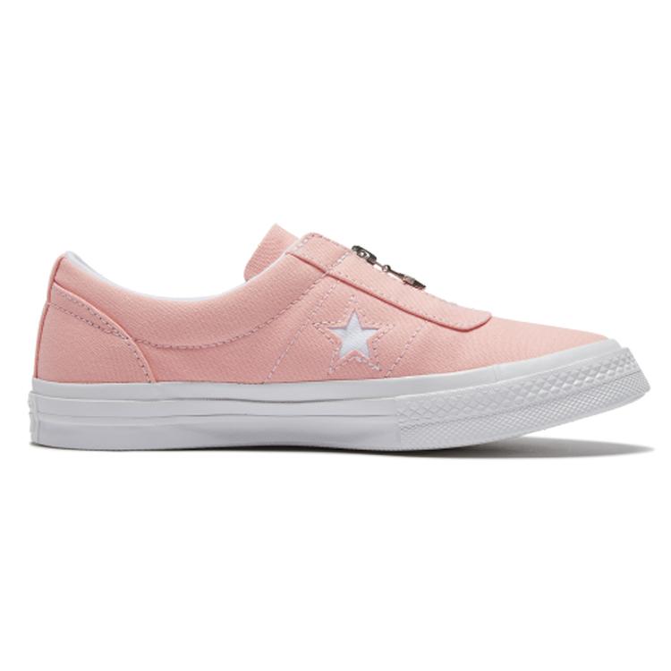 Converse One Star Zipper 'Pink Blue' Women's (Unisex) Canvas Shoes 564204C
