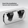 For Jeep Car Sun Visor Glasses Case Holder Protective Organizer For Jeep Grand Cherokee Wrangler JK Gladiator Compass Renegad