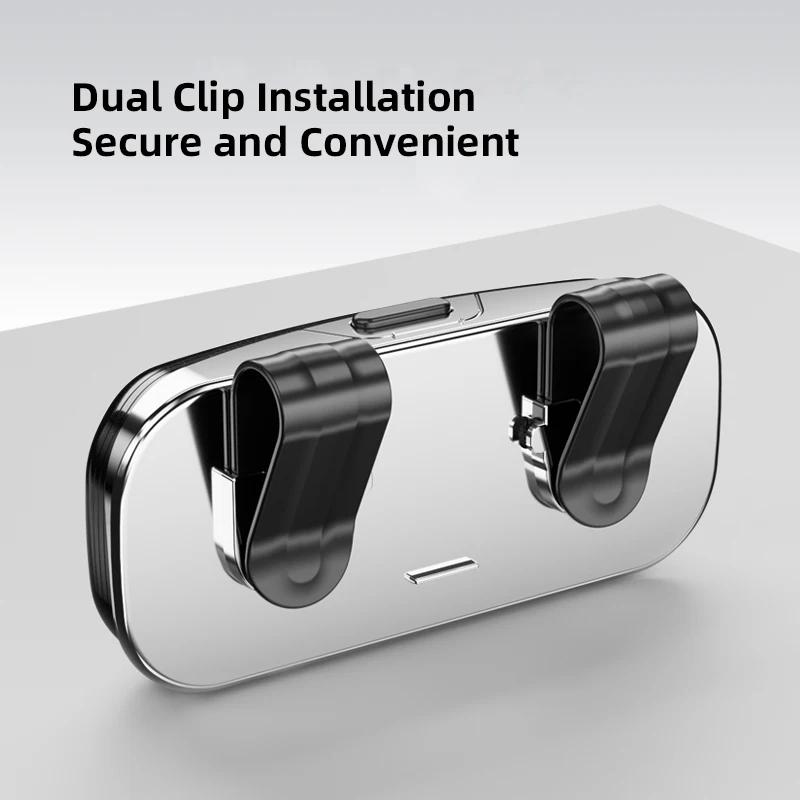 For Jeep Car Sun Visor Glasses Case Holder Protective Organizer For Jeep Grand Cherokee Wrangler JK Gladiator Compass Renegad