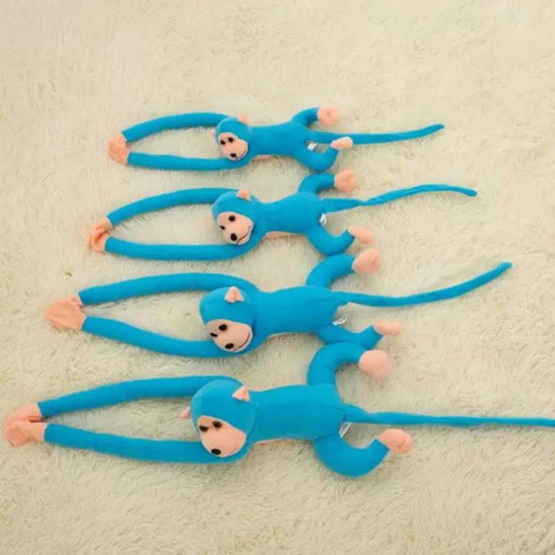 60 см Длинные руки хвост обезьяны мягкие плюшевые занавески ребенок спящий успокаивающие игрушки животные украшение автомобиля День святого Валентина Gi