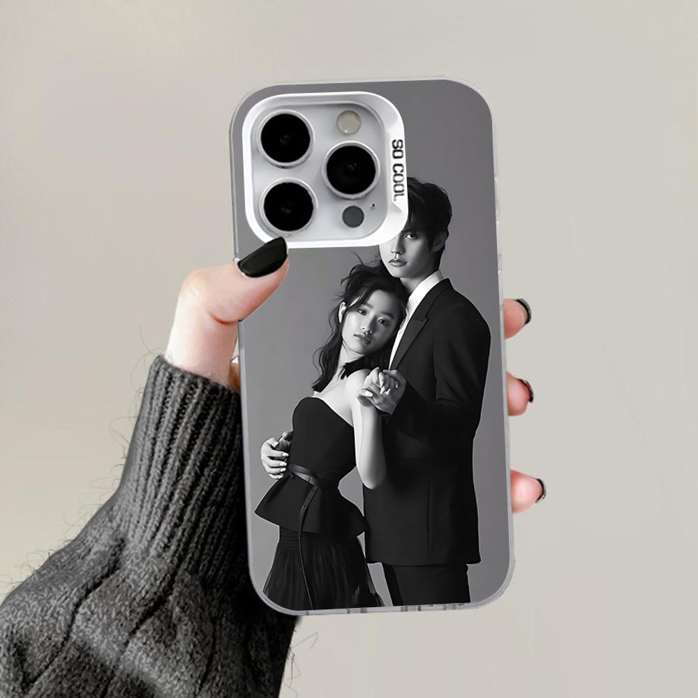 Чехол для телефона F4 Таиланд Мальчики-цветы для iPhone 16,15,14,13,12,11,Pro,Max,Plus,Mini,XS,SE Защита от падения Белый Матовый Жесткий Бампер